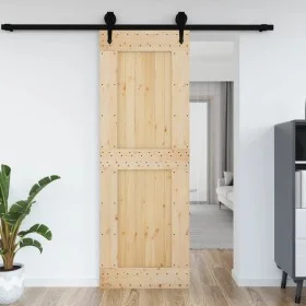 NARVIK-Tür aus massivem Kiefernholz, 80 x 210 cm von vidaXL, Türen - Ref: Foro24-154437, Preis: 142,10 €, Rabatt: %