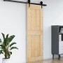 Puerta NARVIK madera maciza pino 80x210 cm de vidaXL, Puertas - Ref: Foro24-154437, Precio: 144,20 €, Descuento: %