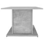 Mesa de centro madera ingeniería gris hormigón 102x55,5x40 cm en Mesas de centro | Comprar online en Foru.es
