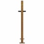 Puerta de jardín acero corten diseño bambú 105x105 cm de vidaXL, Puertas de jardín - Ref: Foro24-153185, Precio: 164,33 €, De...