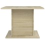 Mesa de centro madera ingeniería roble Sonoma 55,5x55,5x40 cm en Mesas de centro | Comprar online en Foru.es