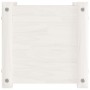 Jardinera de madera maciza de pino blanco 31x31x31 cm en Macetas y jardineras | Comprar online en Foru.es