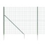 Cerca de alambre con pinchos de anclaje verde 1,8x10 m de vidaXL, Paneles de vallas - Ref: Foro24-154133, Precio: 146,12 €, D...