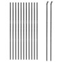Cerca de alambre de acero galvanizado gris antracita 1,4x25 m de vidaXL, Paneles de vallas - Ref: Foro24-154235, Precio: 163,...