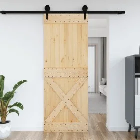 NARVIK solid pine wood door 85x210 cm by vidaXL, Doors - Ref: Foro24-154444, Price: 139,67 €, Discount: %