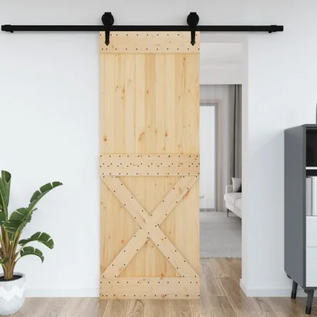 NARVIK Tür aus massivem Kiefernholz 85x210 cm von vidaXL, Türen - Ref: Foro24-154444, Preis: 139,67 €, Rabatt: %