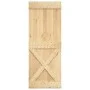 NARVIK Tür aus massivem Kiefernholz 85x210 cm von vidaXL, Türen - Ref: Foro24-154444, Preis: 139,67 €, Rabatt: %