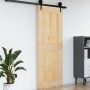 Puerta NARVIK madera maciza pino 85x210 cm de vidaXL, Puertas - Ref: Foro24-154438, Precio: 143,53 €, Descuento: %