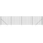 Cerca de alambre con pinchos de anclaje gris antracita 2x10 m de vidaXL, Paneles de vallas - Ref: Foro24-154246, Precio: 145,...