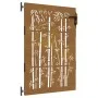 Gartentor aus Cortenstahl, Bambus-Design, 85 x 125 cm von vidaXL, Gartentore - Ref: Foro24-153234, Preis: 137,98 €, Rabatt: %