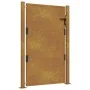 Puerta de jardín acero corten 105x130 cm de vidaXL, Puertas de jardín - Ref: Foro24-153204, Precio: 206,37 €, Descuento: %