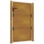 Puerta de jardín acero corten 105x130 cm de vidaXL, Puertas de jardín - Ref: Foro24-153204, Precio: 206,37 €, Descuento: %