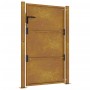 Puerta de jardín acero corten 105x130 cm de vidaXL, Puertas de jardín - Ref: Foro24-153204, Precio: 212,71 €, Descuento: %