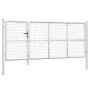 Gartengittertür aus silber verzinktem Stahl, 350 x 175 cm von vidaXL, Gartentore - Ref: Foro24-154552, Preis: 412,69 €, Rabat...