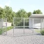 Gartengittertür aus silber verzinktem Stahl, 350 x 175 cm von vidaXL, Gartentore - Ref: Foro24-154552, Preis: 412,69 €, Rabat...