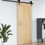 NARVIK-Tür aus massivem Kiefernholz, 100 x 210 cm von vidaXL, Türen - Ref: Foro24-154441, Preis: 162,21 €, Rabatt: %