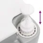 Gray and White HDPE Portable Camping Toilet 15+10 L by vidaXL, Urinals and portable toilets - Ref: Foro24-154407, Price: 136,...