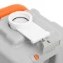 Gray and White HDPE Portable Camping Toilet 15+10 L by vidaXL, Urinals and portable toilets - Ref: Foro24-154407, Price: 136,...