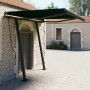 Toldo retráctil automático con postes gris antracita 3,5x2,5 m en Toldos | Comprar online en Foru.es