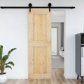 Puerta NARVIK madera maciza pino 70x210 cm de vidaXL, Puertas - Ref: Foro24-154436, Precio: 118,18 €, Descuento: %