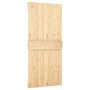 NARVIK-Tür aus massivem Kiefernholz, 95 x 210 cm von vidaXL, Türen - Ref: Foro24-154429, Preis: 160,30 €, Rabatt: %
