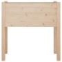 Jardineras 2 uds madera maciza de pino 70x31x70 cm en Macetas y jardineras | Comprar online en Foru.es