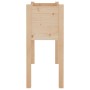 Jardineras 2 uds madera maciza de pino 70x31x70 cm en Macetas y jardineras | Comprar online en Foru.es
