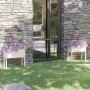 Jardineras 2 uds madera maciza de pino blanco 70x31x70 cm en Macetas y jardineras | Comprar online en Foru.es