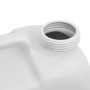 Depósito de agua portátil con adaptador gris 24 L de vidaXL, Camping y senderismo - Ref: Foro24-154415, Precio: 70,48 €, Desc...