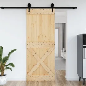 NARVIK-Tür aus massivem Kiefernholz, 90 x 210 cm von vidaXL, Türen - Ref: Foro24-154445, Preis: 149,11 €, Rabatt: %