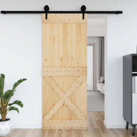 NARVIK-Tür aus massivem Kiefernholz, 90 x 210 cm von vidaXL, Türen - Ref: Foro24-154445, Preis: 149,11 €, Rabatt: %