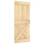 NARVIK-Tür aus massivem Kiefernholz, 90 x 210 cm von vidaXL, Türen - Ref: Foro24-154445, Preis: 149,11 €, Rabatt: %