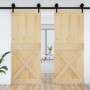 Puerta NARVIK madera maciza pino 90x210 cm de vidaXL, Puertas - Ref: Foro24-154445, Precio: 155,68 €, Descuento: %
