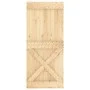 NARVIK-Tür aus massivem Kiefernholz, 90 x 210 cm von vidaXL, Türen - Ref: Foro24-154445, Preis: 149,11 €, Rabatt: %