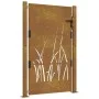 Gartentor aus Cortenstahl, Grasdesign, 105 x 130 cm von vidaXL, Gartentore - Ref: Foro24-153174, Preis: 183,64 €, Rabatt: %