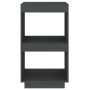 Estantería de madera maciza de pino gris 40x35x71 cm en Librerías y estanterías | Comprar online en Foru.es