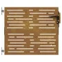 Corten steel garden gate square design 85x75 cm by vidaXL, garden gates - Ref: Foro24-153244, Price: 97,47 €, Discount: %
