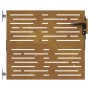 Puerta de jardín acero corten diseño cuadrado 85x75 cm de vidaXL, Puertas de jardín - Ref: Foro24-153244, Precio: 99,32 €, De...