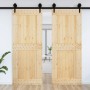 Puerta NARVIK madera maciza pino 90x210 cm de vidaXL, Puertas - Ref: Foro24-154439, Precio: 152,70 €, Descuento: %
