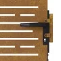 Corten steel garden gate square design 85x75 cm by vidaXL, garden gates - Ref: Foro24-153244, Price: 97,47 €, Discount: %