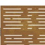 Puerta de jardín acero corten diseño cuadrado 85x75 cm de vidaXL, Puertas de jardín - Ref: Foro24-153244, Precio: 99,32 €, De...