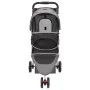 Cochecito para perros plegable tela oxford gris 80x46x98 cm de vidaXL, Cochecitos para mascotas - Ref: Foro24-172197, Precio:...