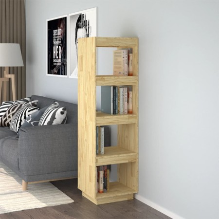 Estantería/divisor de espacios madera maciza pino 40x35x135 cm en Librerías y estanterías | Comprar online en Foru.es
