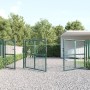 Puerta de malla de jardín acero galvanizado verde 400x175 cm de vidaXL, Puertas de jardín - Ref: Foro24-154537, Precio: 459,2...