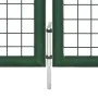Grüne Gittertür aus verzinktem Stahl, 400 x 175 cm von vidaXL, Gartentore - Ref: Foro24-154537, Preis: 452,76 €, Rabatt: %