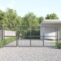 Puerta de malla de jardín acero galvanizado antracita 350x175cm de vidaXL, Puertas de jardín - Ref: Foro24-154543, Precio: 45...