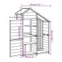 Cobertizo herramientas jardín madera pino marrón 120x53,5x170cm de vidaXL, Cobertizos - Ref: Foro24-172246, Precio: 249,09 €,...