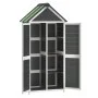 Cobertizos para herramientas de jardín 2 pzas madera pino gris de vidaXL, Cobertizos - Ref: Foro24-172250, Precio: 345,31 €, ...