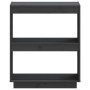 Estantería madera maciza de pino gris 60x35x71 cm en Librerías y estanterías | Comprar online en Foru.es
