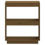 Estantería madera maciza de pino marrón miel 60x35x71 cm en Librerías y estanterías | Comprar online en Foru.es